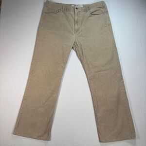 Gap Corduroy Pants Men's 40x29 Beige‎ Boot Fit 100% Cotton Wide Leg